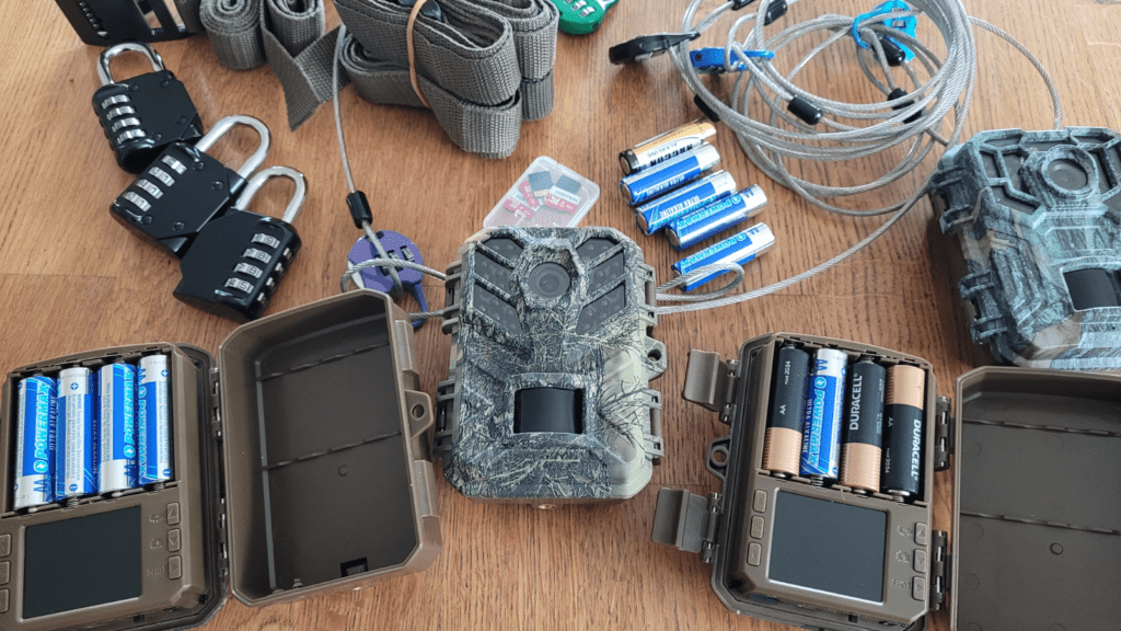 wildlife trail cameras and equipment